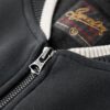 Veste aviateur en jersey avec imprimé « College Script » Veste aviateur en jersey avec imprimé « College Script »