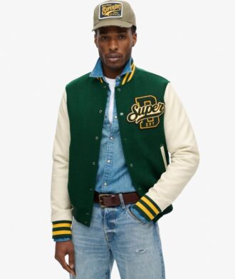 Veste aviateur en laine