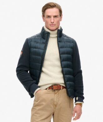 Veste bomber hybride en polaire Storm Veste bomber hybride en polaire Storm
