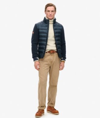 Veste bomber hybride en polaire Storm Veste bomber hybride en polaire Storm