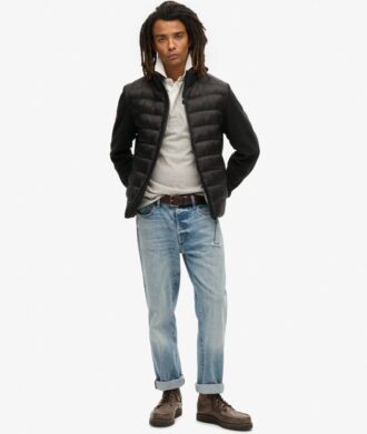 Veste bomber hybride en polaire Storm