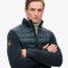 Veste bomber hybride en polaire Storm Veste bomber hybride en polaire Storm
