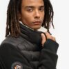Veste bomber hybride en polaire Storm Veste bomber hybride en polaire Storm