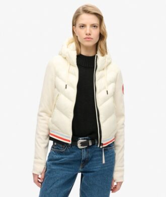 Veste bomber hybride Storm Fuji à capuche