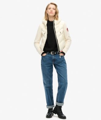 Veste bomber hybride Storm Fuji à capuche