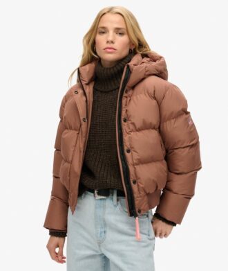 Veste bomber matelassée Hooded
