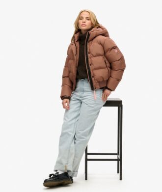 Veste bomber matelassée Hooded