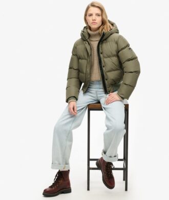 Veste bomber matelassée Hooded