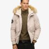 Veste bomber Puffer Everest à capuche Veste bomber Puffer Everest à capuche