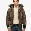 Veste bomber Puffer Everest à capuche Veste bomber Puffer Everest à capuche