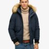 Veste bomber Puffer Everest à capuche Veste bomber Puffer Everest à capuche