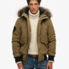 Veste bomber Puffer Everest à capuche Veste bomber Puffer Everest à capuche