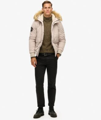 Veste bomber Puffer Everest à capuche