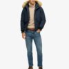 Veste bomber Puffer Everest à capuche Veste bomber Puffer Everest à capuche