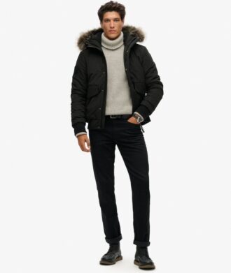 Veste bomber Puffer Everest à capuche
