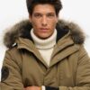 Veste bomber Puffer Everest à capuche Veste bomber Puffer Everest à capuche