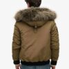 Veste bomber Puffer Everest à capuche Veste bomber Puffer Everest à capuche