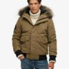 Veste bomber Puffer Everest à capuche Veste bomber Puffer Everest à capuche