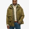 Veste de pont Hooded doublée en coton Veste de pont Hooded doublée en coton
