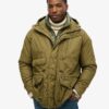 Veste de pont Hooded doublée en coton Veste de pont Hooded doublée en coton