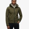 Veste de randonnée Soft Shell à capuche Veste de randonnée Soft Shell à capuche