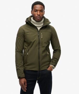 Veste de randonnée Soft Shell à capuche
