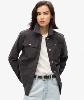 Veste de travail brodée