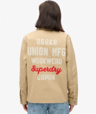 Veste de travail brodée