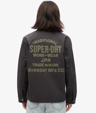 Veste de travail brodée