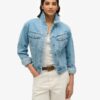 Veste en denim ornée Veste en denim ornée