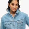 Veste en denim ornée Veste en denim ornée