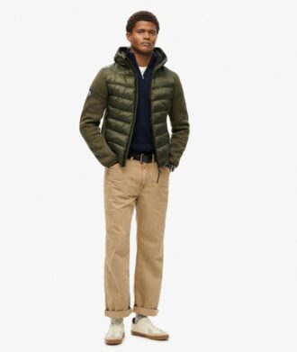 Veste hybride Storm Hooded en tricot