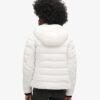 Veste matelassée à capuche en microfibre Veste matelassée à capuche en microfibre