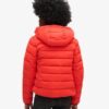 Veste matelassée à capuche en microfibre Veste matelassée à capuche en microfibre