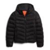 Veste matelassée à capuche en microfibre Veste matelassée à capuche en microfibre