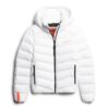Veste matelassée à capuche en microfibre Veste matelassée à capuche en microfibre