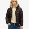 Veste matelassée à capuche Fuji Veste matelassée à capuche Fuji