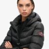 Veste matelassée à capuche Fuji Veste matelassée à capuche Fuji
