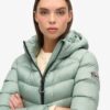 Veste matelassée à capuche Fuji Veste matelassée à capuche Fuji