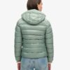 Veste matelassée à capuche Fuji Veste matelassée à capuche Fuji