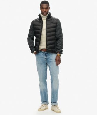 Veste matelassée hybride en tricot Storm