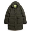 Veste matelassée longue à capuche Hooded Veste matelassée longue à capuche Hooded