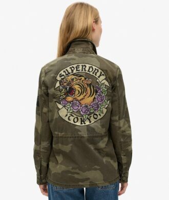 Veste militaire brodée