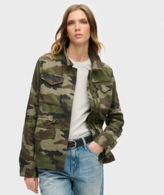 Veste militaire M65 brodée