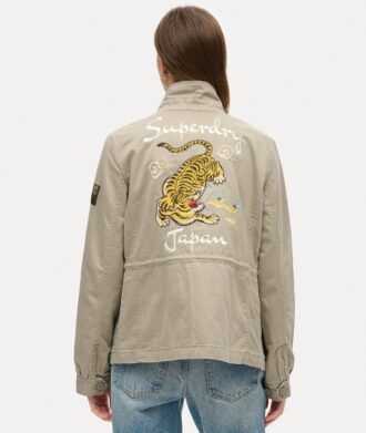 Veste militaire M65 brodée