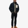 Veste polaire Borg rétro Vintage Veste polaire Borg rétro Vintage