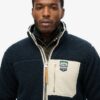 Veste polaire Borg rétro Vintage Veste polaire Borg rétro Vintage