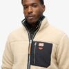 Veste polaire Borg rétro Vintage Veste polaire Borg rétro Vintage