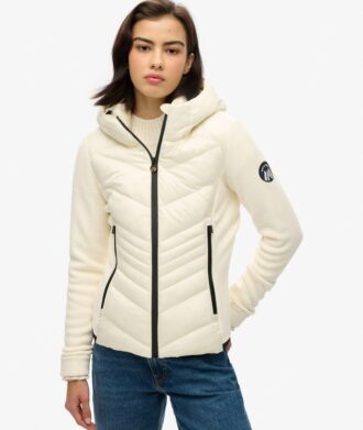 Veste polaire à capuche