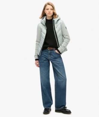 Veste polaire à capuche